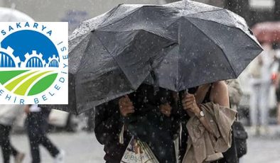 Sakarya’da beklenen lodos ve kuvvetli yağış için Büyükşehir vatandaşları uyardı