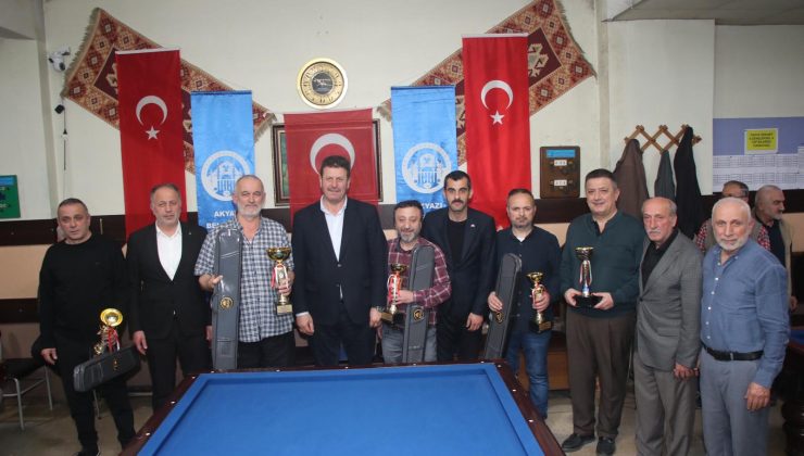 Platin Bilardo Salonu’nda 4 Top Bilardo Turnuvası Finali Gerçekleşti