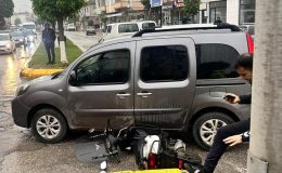 Ada Caddesi’nde Korkutan Kaza 1 Yaralı