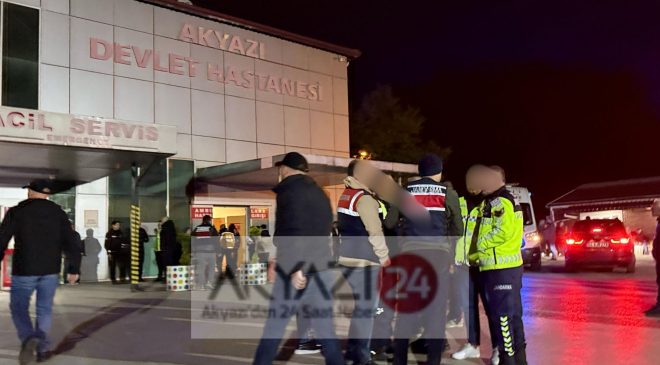 Akyazı’da Peş Peşe Şiddet Olayları: Bir Ölü, İki Yaralı